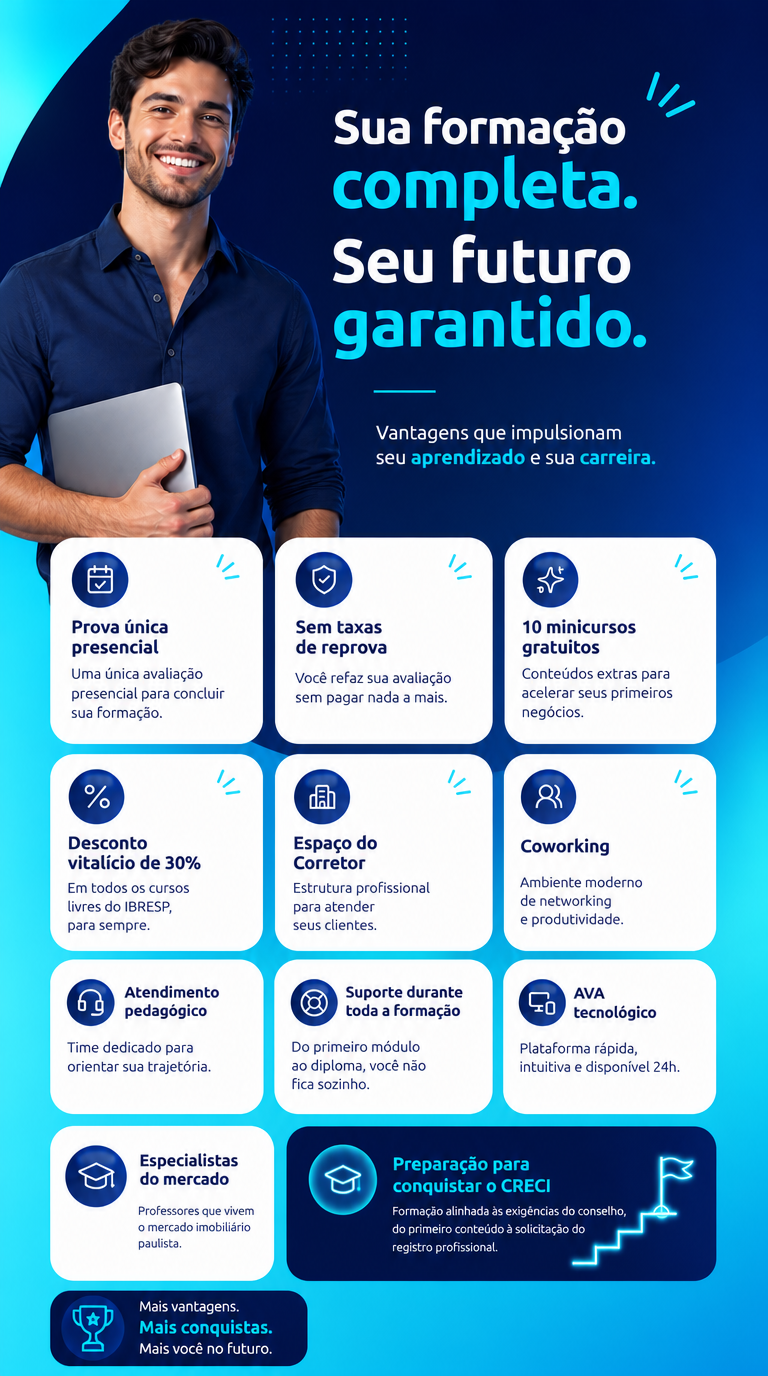 escolha o ibresp curso para corretores